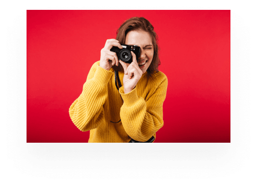 photographer holding a camera